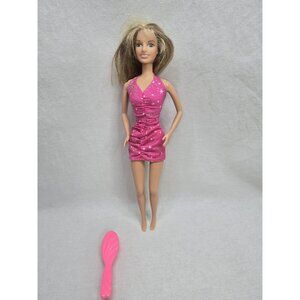 Britney Spears Doll In Pink Dress- Read Description